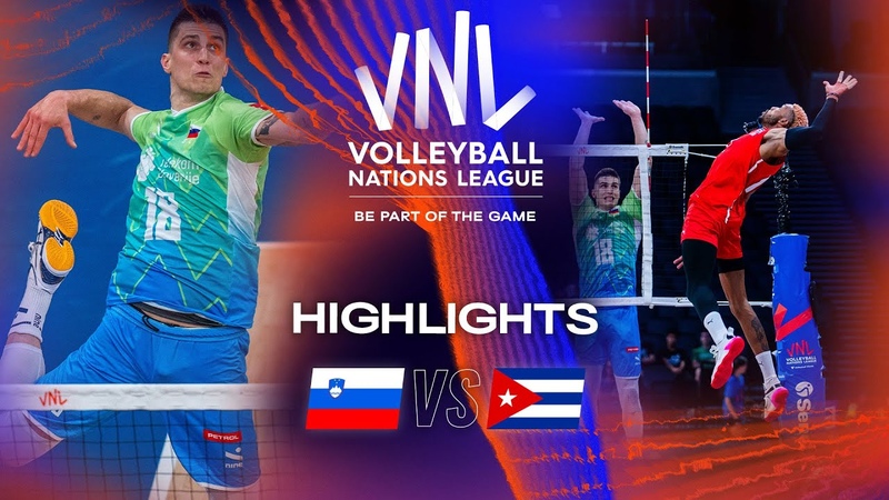 Обзор и лучшие моменты мужской VNL Лиги Наций 2023 от 22 июня: