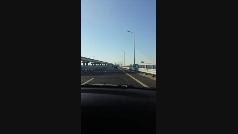 крымский мост август 2018