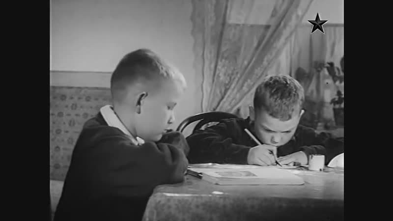«Два друга» (1954) - детский, приключения, реж. Виктор Эйсымонт