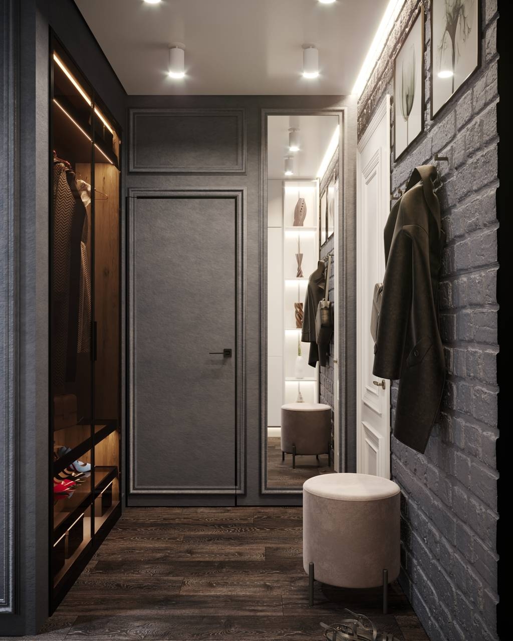 Проект компактной квартиры 24,7 кв.